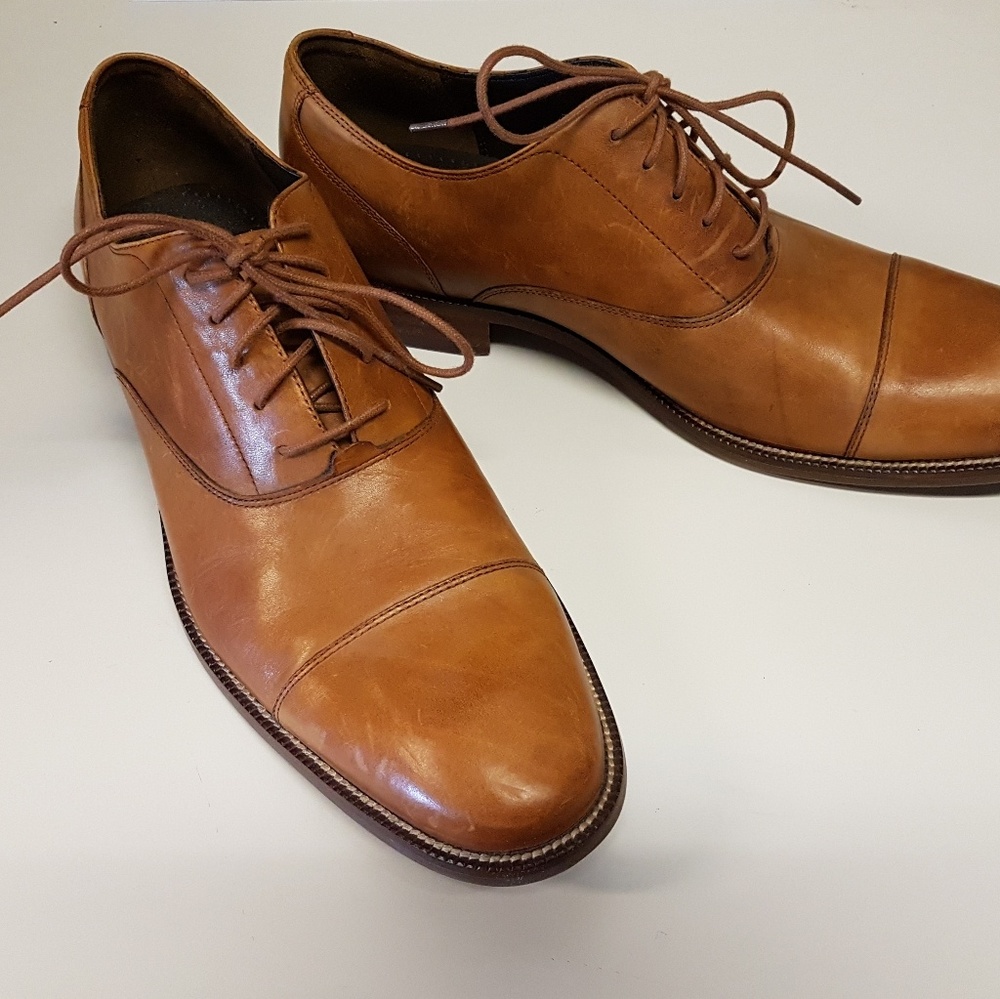 Cole Haan Cap Toe Leather Shoe | Brand New